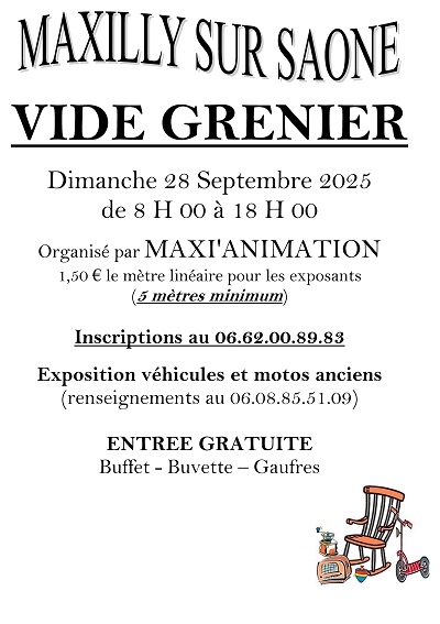 Vide grenier et Maxi retro expo autos motos anciennes et d'exception
